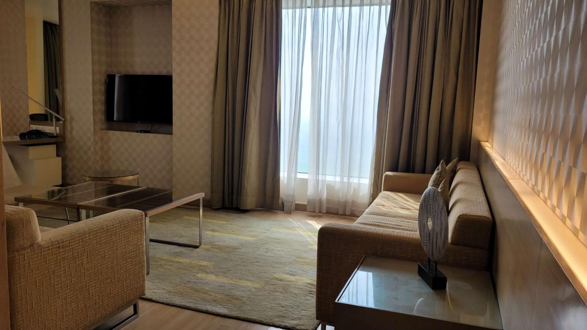Radisson Blu Hotel, Greater Noida Ngoại thất bức ảnh Living room of a suite at the Taj Mahal Palace, Mumbai